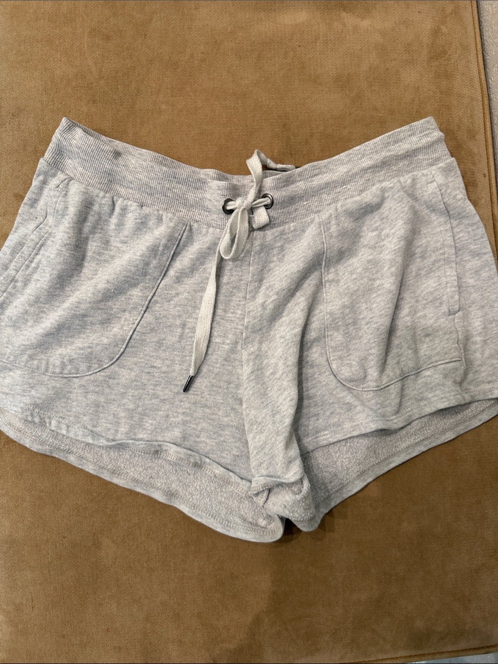 Women’s Stars Above Light Gray Women's Lounge Shorts with Drawstring Medium